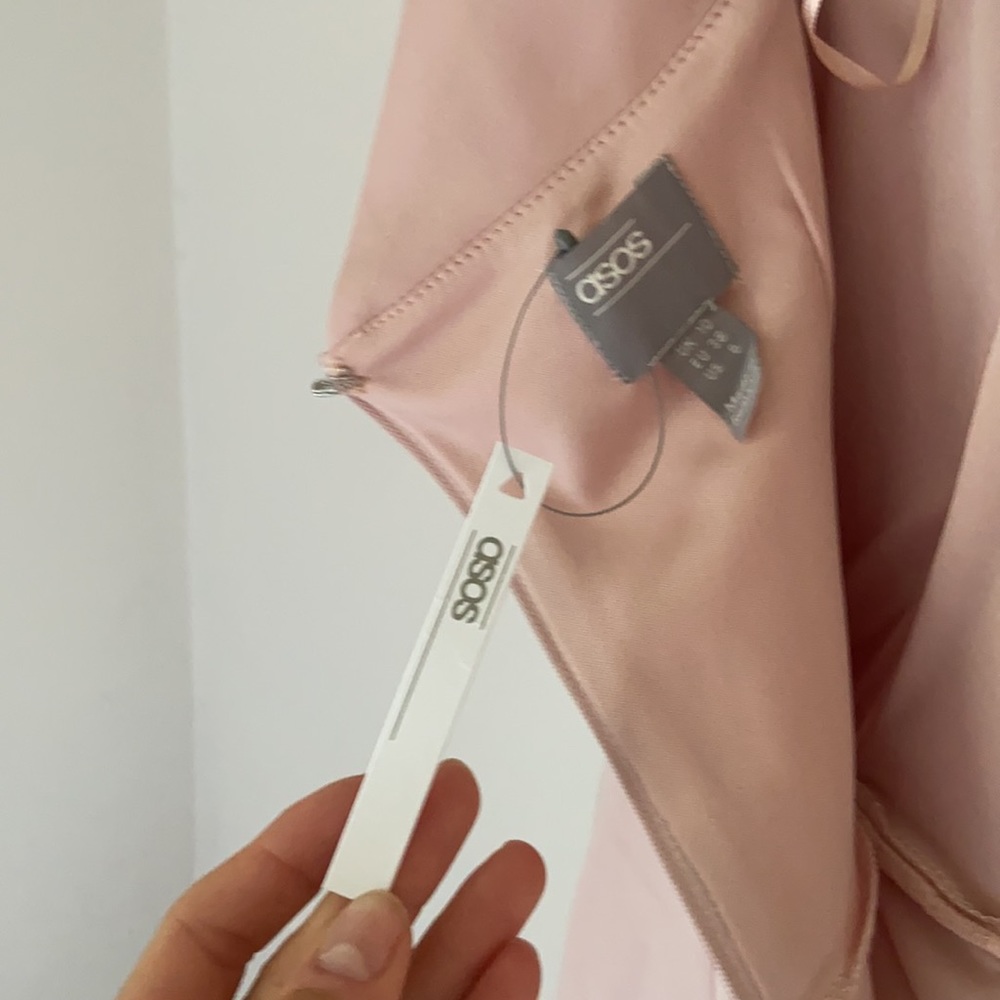 NWT ASOS design drape fallen shoulder dress - Picture 5 of 5